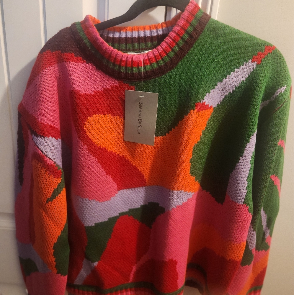 Abstract Sweater - Picture 2 of 4